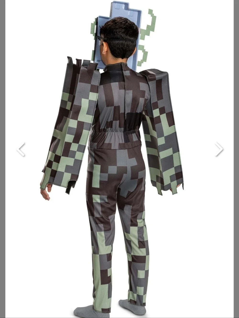 Kid's Minecraft Classic Creaking Costume Medium 8